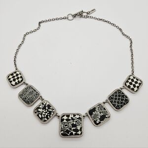 JILZARAH | clay tile reversible necklace